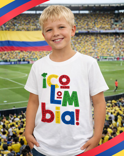 Camiseta Infantil Unisex Slim Fit Ref. 71112-035