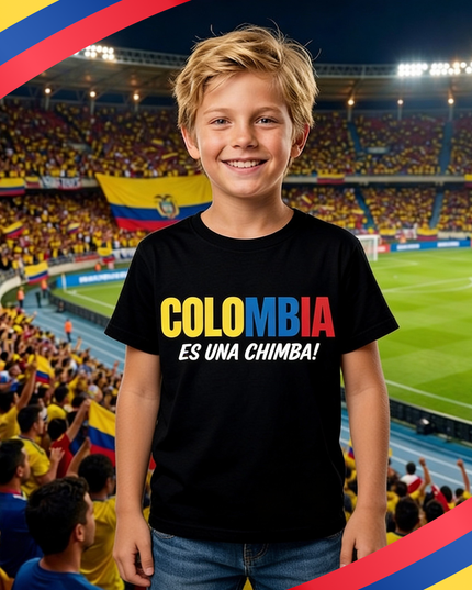 Camiseta Infantil Unisex Slim Fit Ref. 71112-036