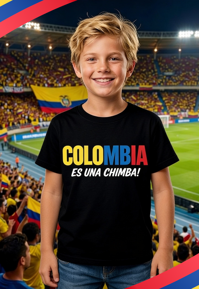Camiseta Infantil Unisex Slim Fit Ref. 71112-036