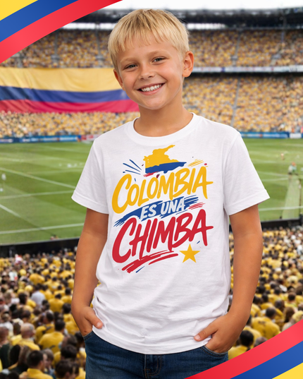 Camiseta Infantil Unisex Slim Fit Ref. 71112-037