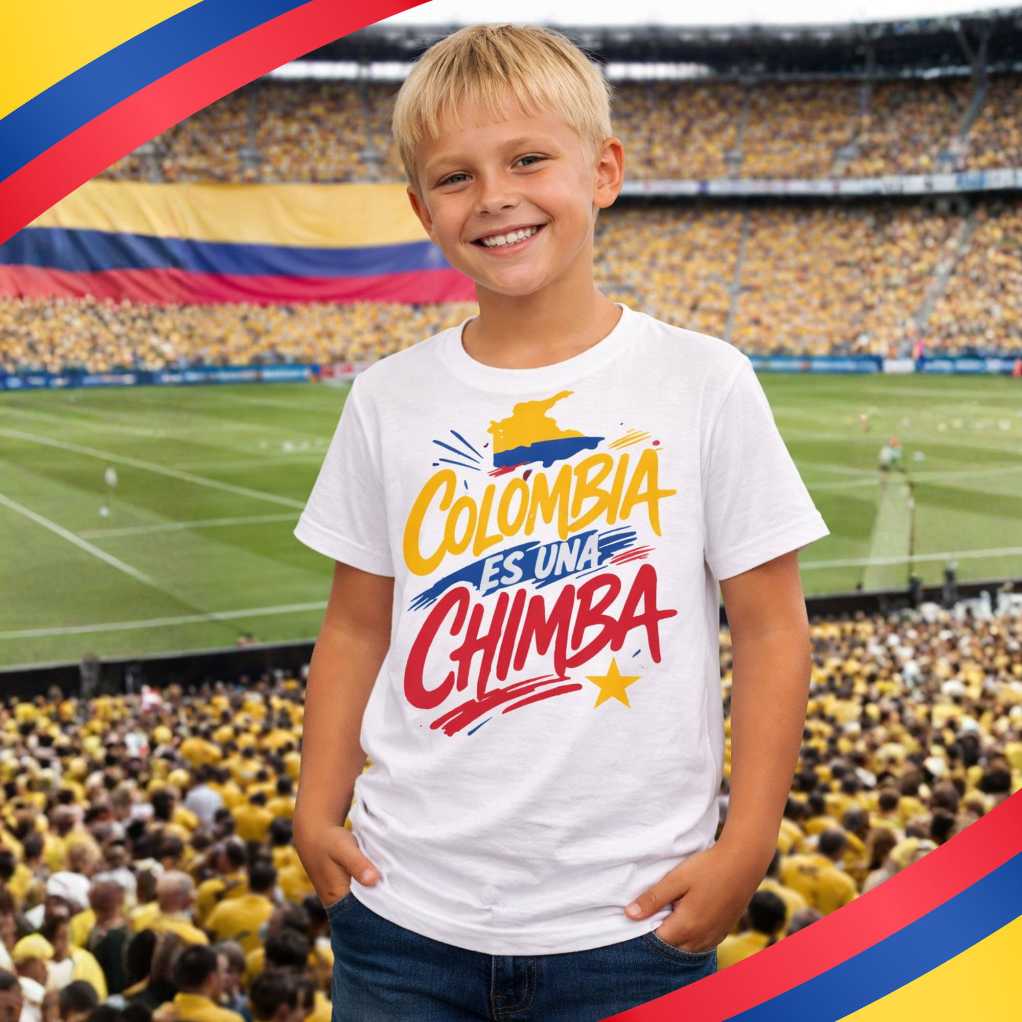 Camiseta Infantil Unisex Slim Fit Ref. 71112-037