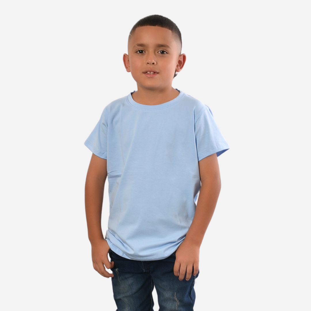 Camiseta Básica de Niño en Tela Fría Ref. 71112