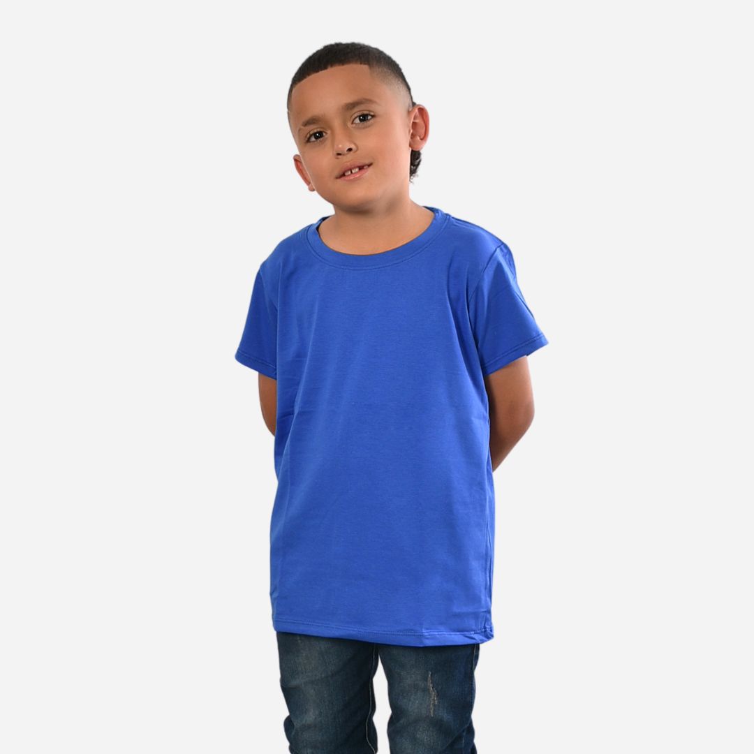 Camiseta Básica de Niño en Tela Fría Ref. 71112