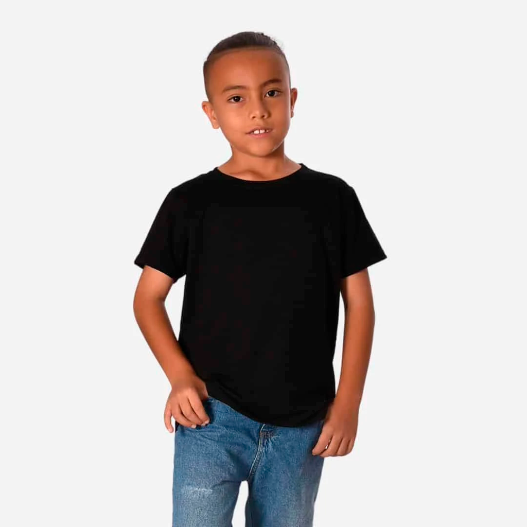 Camiseta Básica de Niño en Tela Fría Ref. 71112