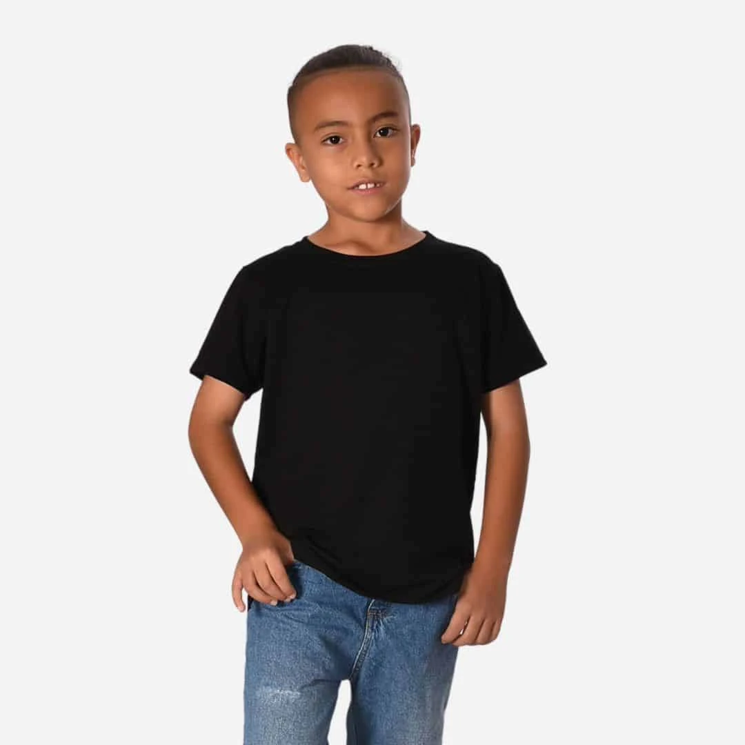 Camiseta Básica de Niño en Tela Fría Ref. 71112