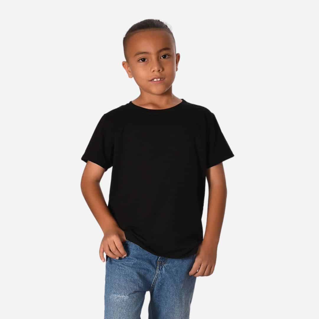 Camiseta Básica de Niño en Tela Fría Ref. 71112