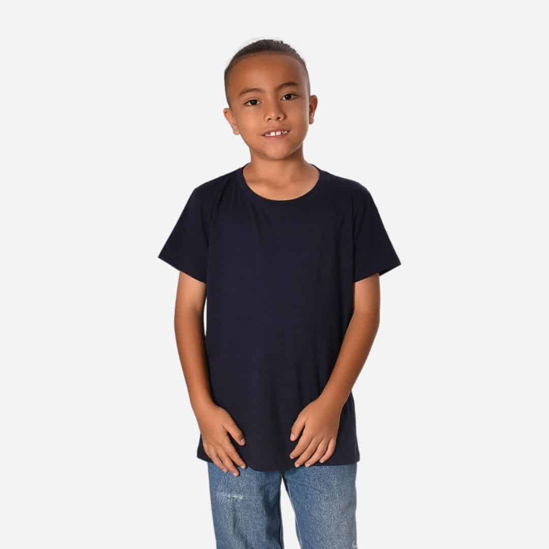 Camiseta Básica de Niño en Tela Fría Ref. 71112