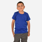 Camiseta Básica de Niño en Tela polialgodón Ref. 72112