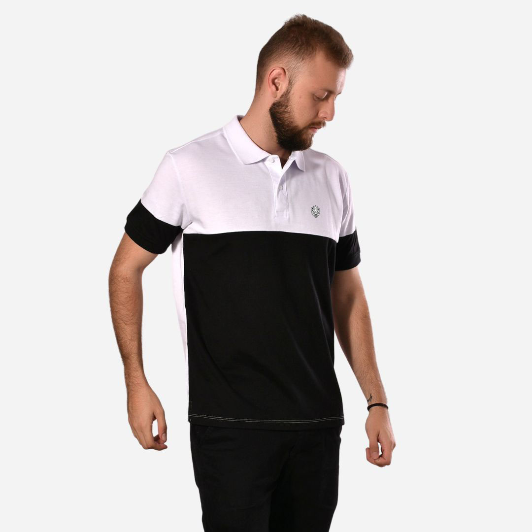 Camiseta Tipo Polo de Hombre Botón Ref. 72516-1