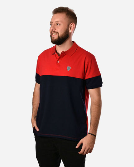 Camiseta Tipo Polo de Hombre Botón Ref. 72516-1