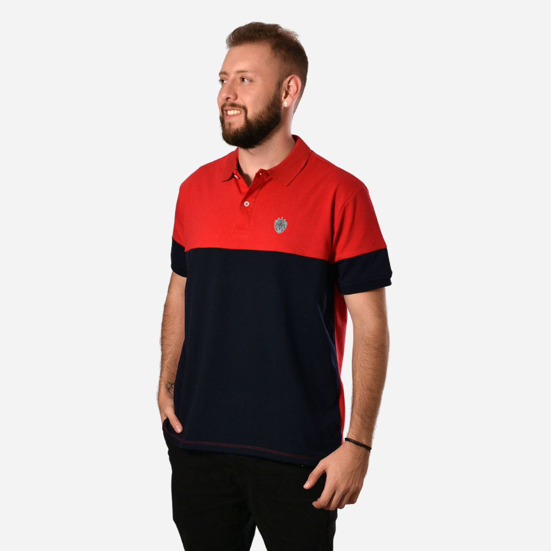 Camiseta Tipo Polo de Hombre Botón Ref. 72516-1