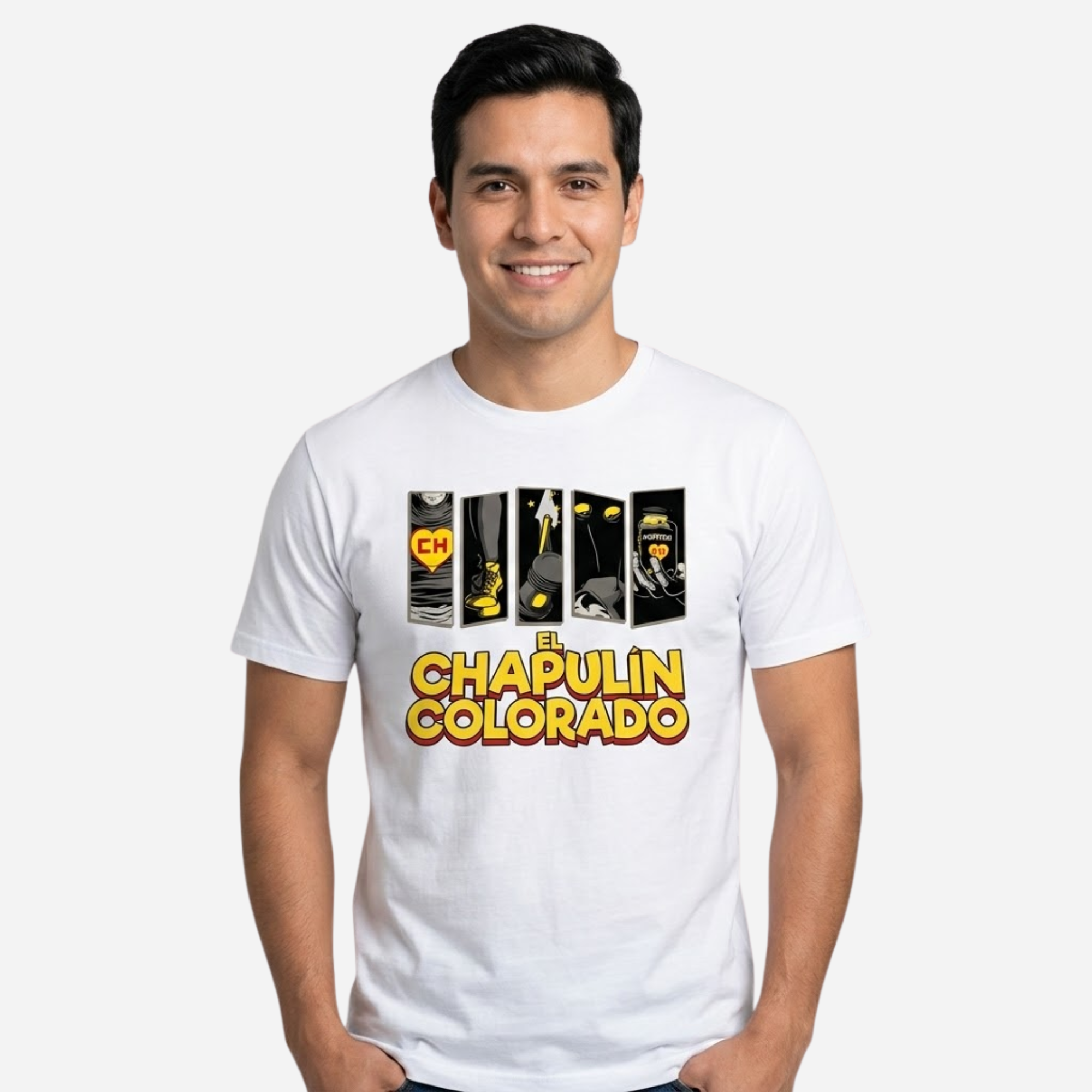 Camiseta De Hombre Chespirito Regular Fit Ref. 82100-03