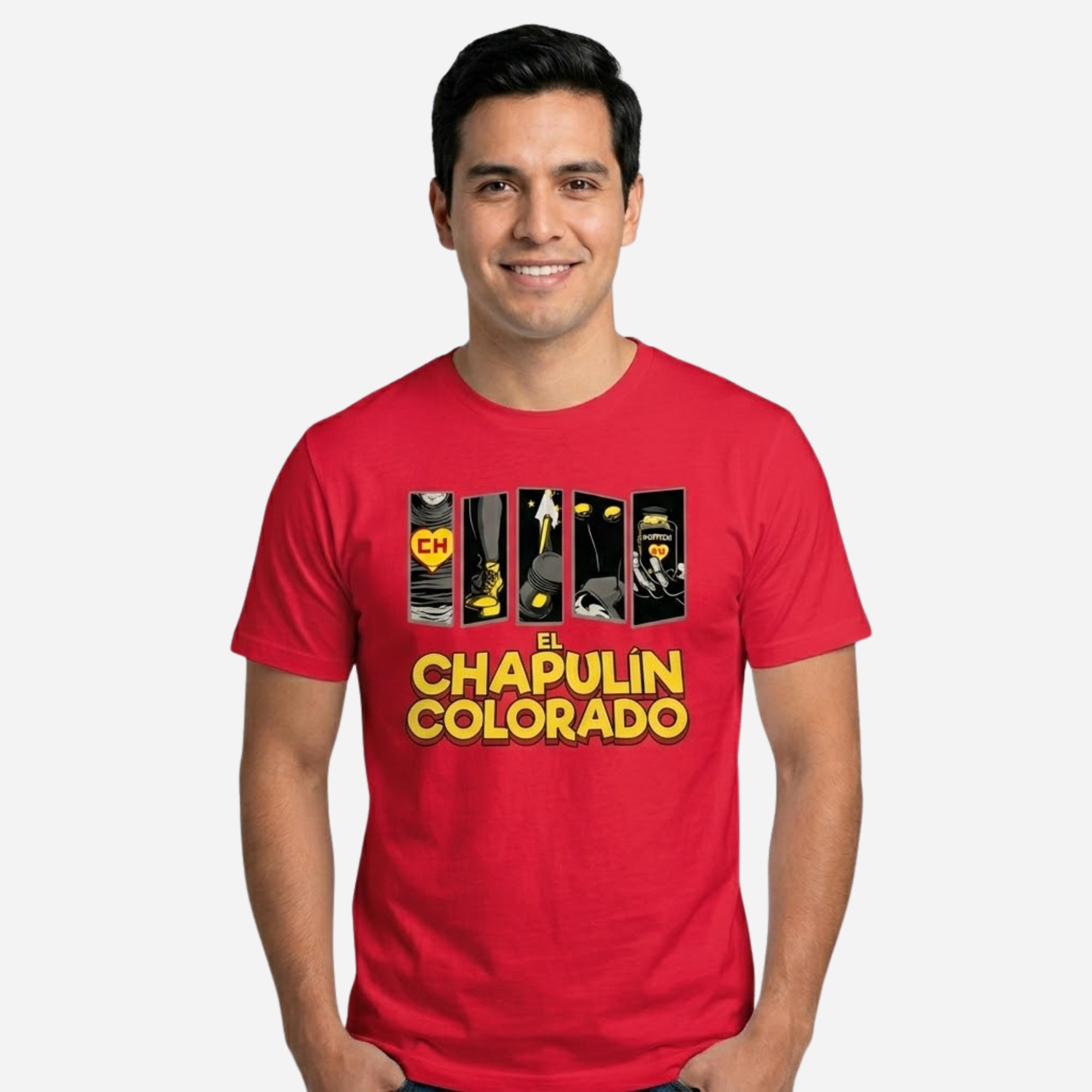 Camiseta De Hombre Chespirito Regular Fit Ref. 82100-03