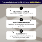 Pack Camiseta Tela Fría Slim Fit Ref. 70141