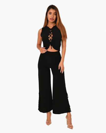 Conjunto De Dama Chaleco + Pantalon Ref. AM-2025