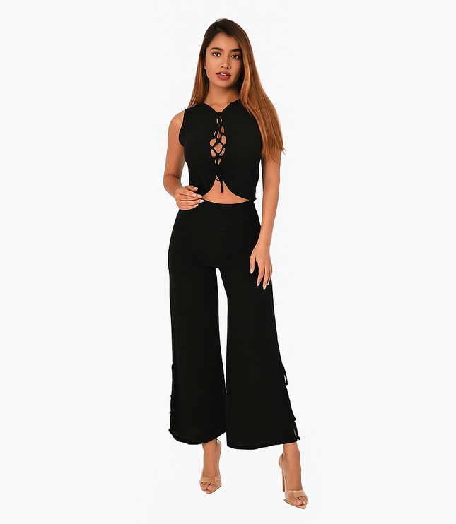 Conjunto De Dama Chaleco + Pantalon Ref. AM-2025