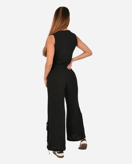 Conjunto De Dama Chaleco + Pantalon Ref. AM-2025