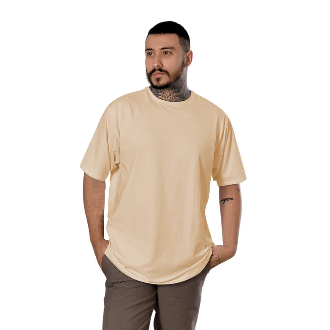 Camiseta Básica Oversized en Tela Fría Colores Básicos Ref. 70200