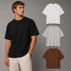 Pack Camiseta Semi-Oversize en tela Qatar Ref. 70204