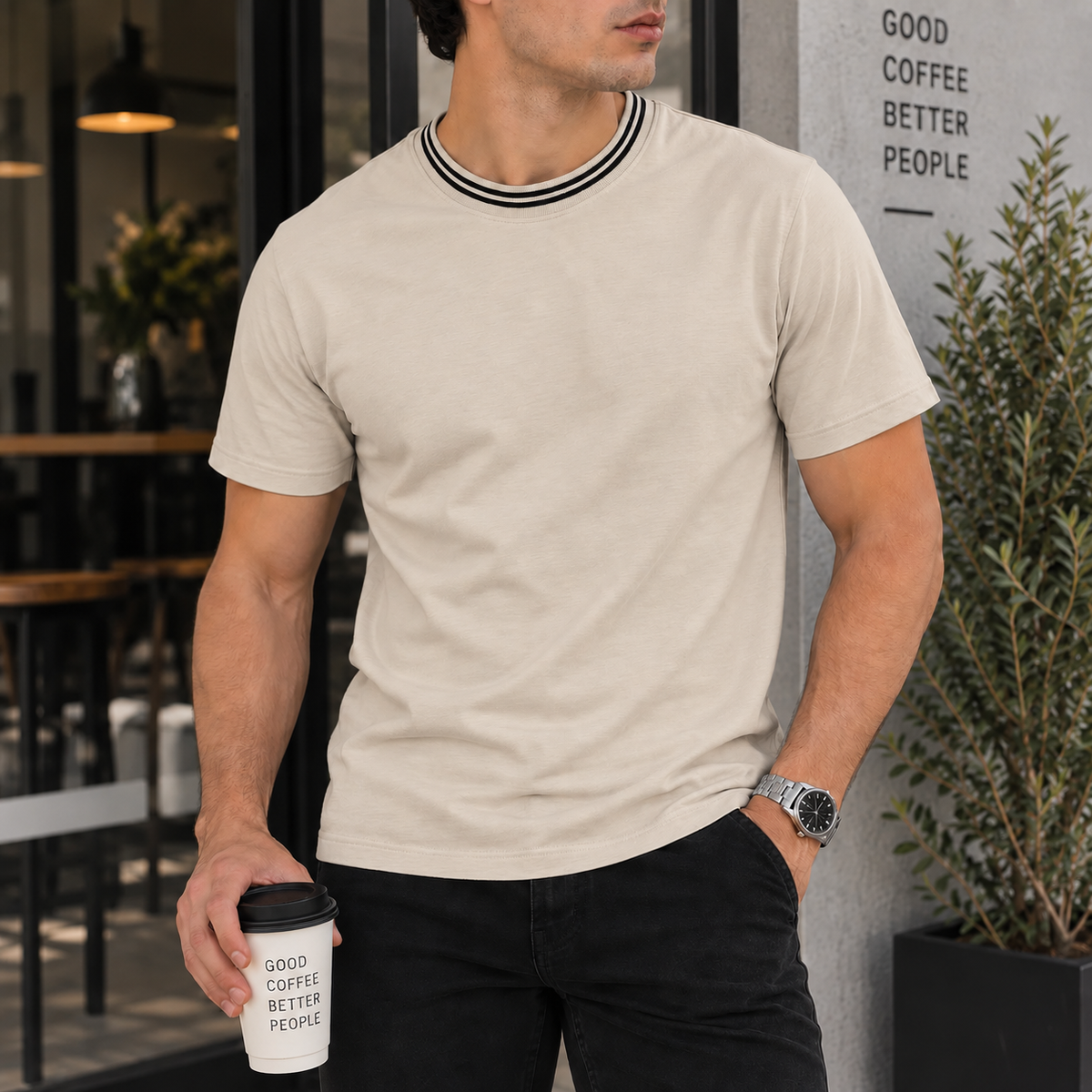 Camiseta Básica Regular Fit Unisex Ref. 70170