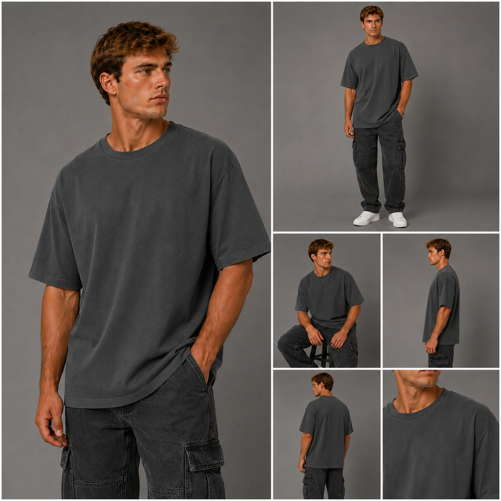 Pack Camisetas Oversized en tela Qatar Ref. 70205