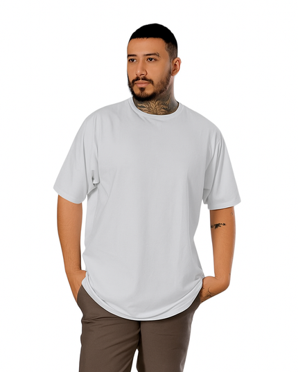 Camiseta Básica Oversized en Tela Fría Ref. 70200