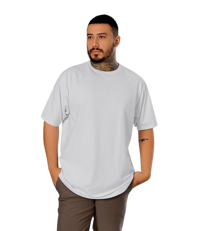 Camiseta Básica Oversized en Tela Fría Colores Básicos Ref. 70200