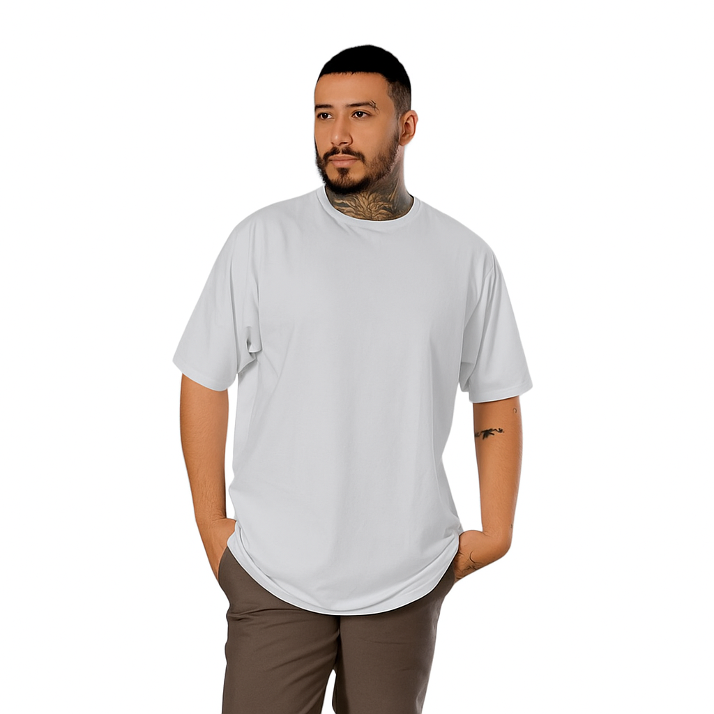 Camiseta Básica Oversized en Tela Fría Colores Básicos Ref. 70200
