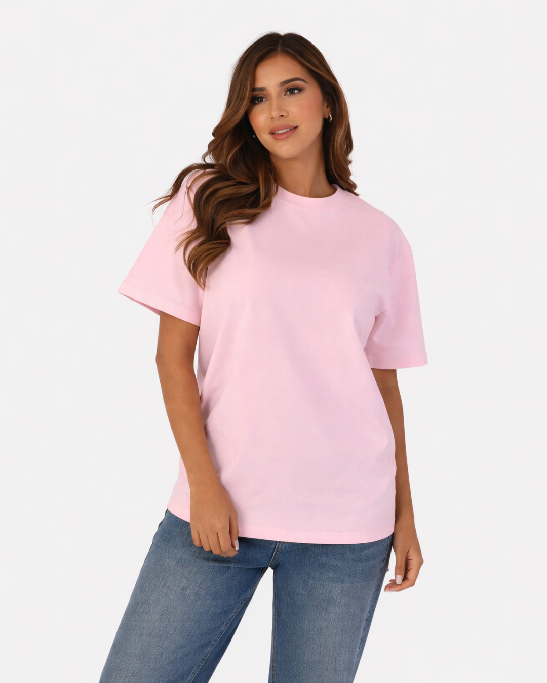 Camiseta Semi-Oversize en tela Qatar Ref. 70204