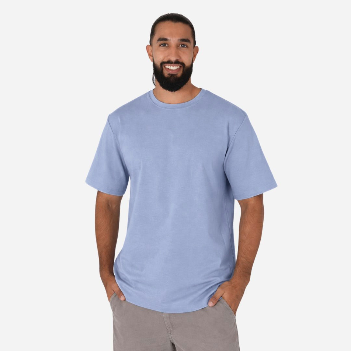 Camiseta Semi-Oversize en tela Qatar Ref. 70204