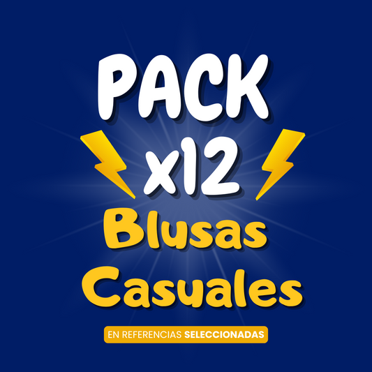 Pack x 12 Blusas Casuales