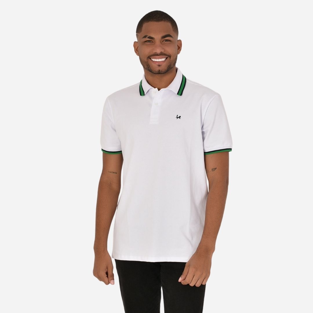 Camiseta Tipo Polo Hombre Ref. CF-001