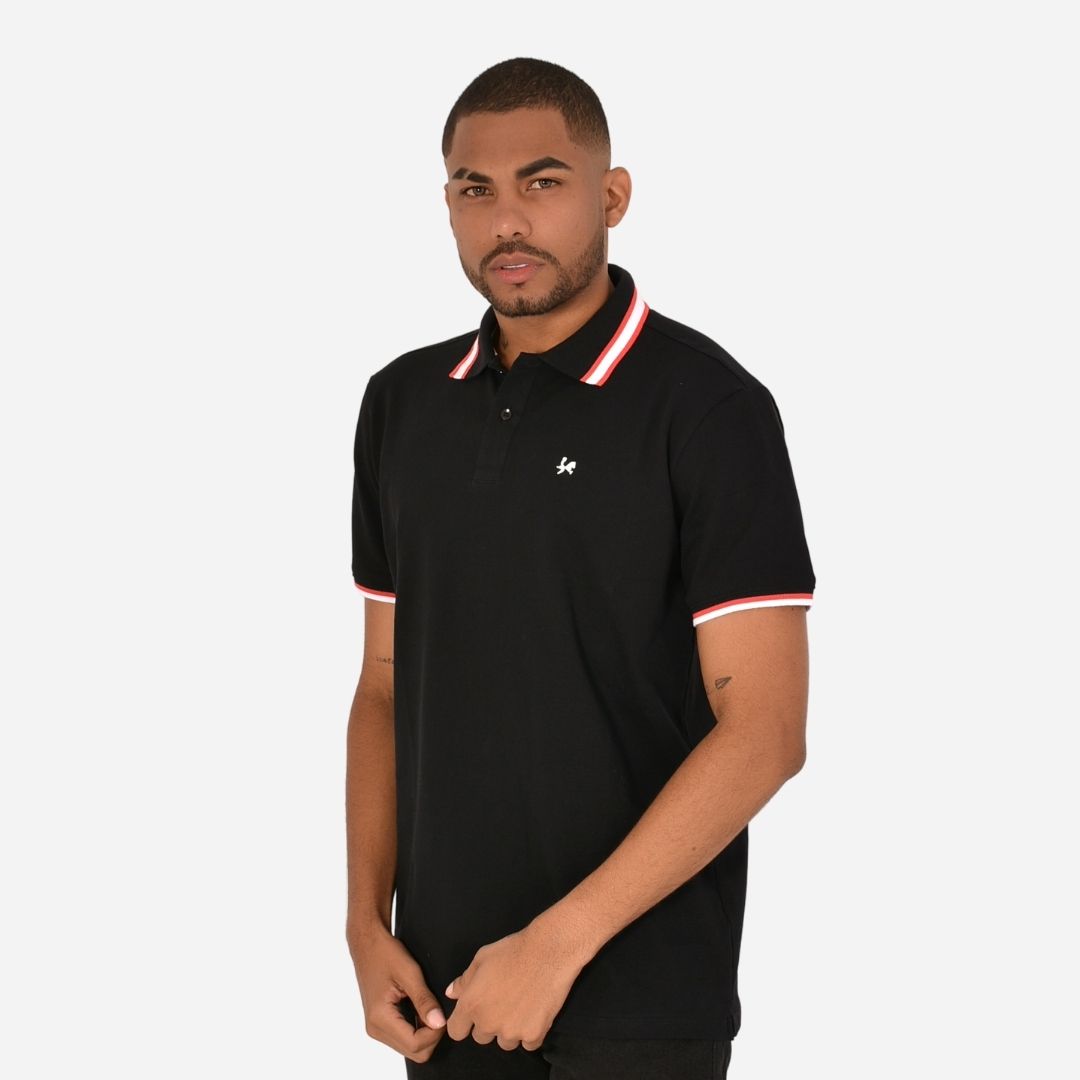 Camiseta Tipo Polo Hombre Ref. CF-001