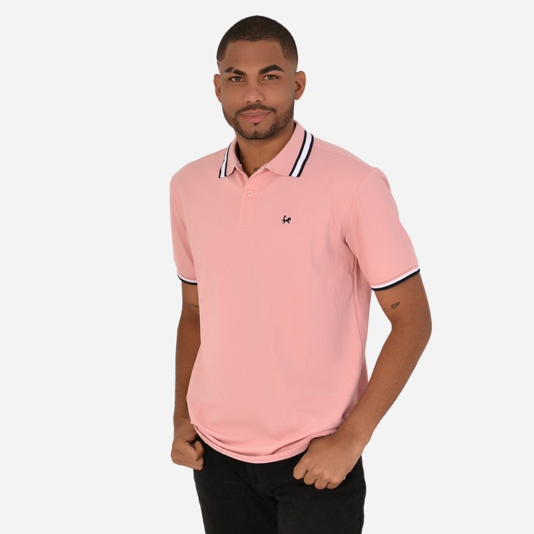 Camiseta Tipo Polo Hombre Ref. CF-001