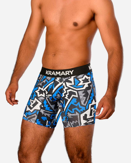 Bóxer de Hombre Estampados Ref. 2000 AZUL-P