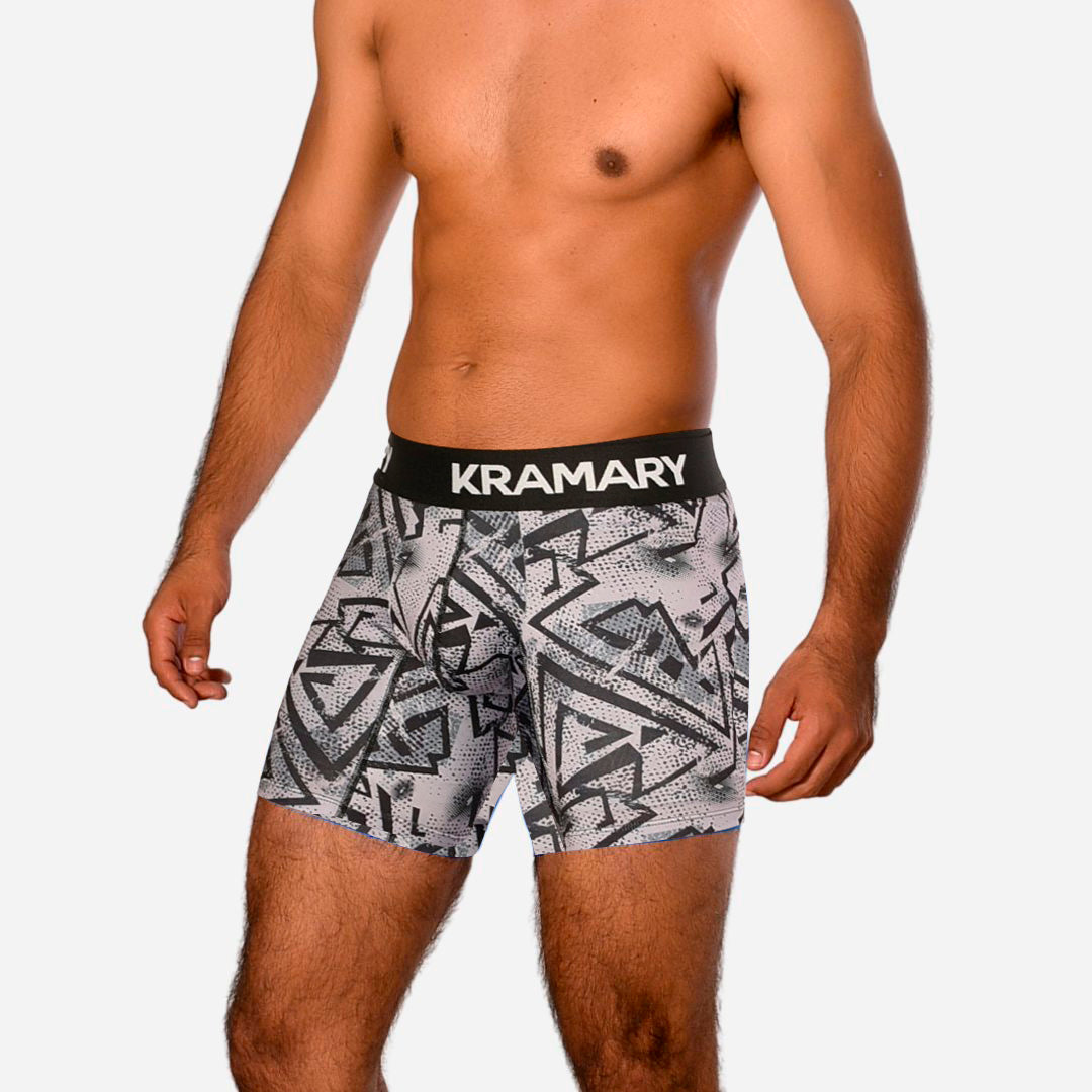Bóxer de Hombre Estampados Ref. 2000 GRIS-C