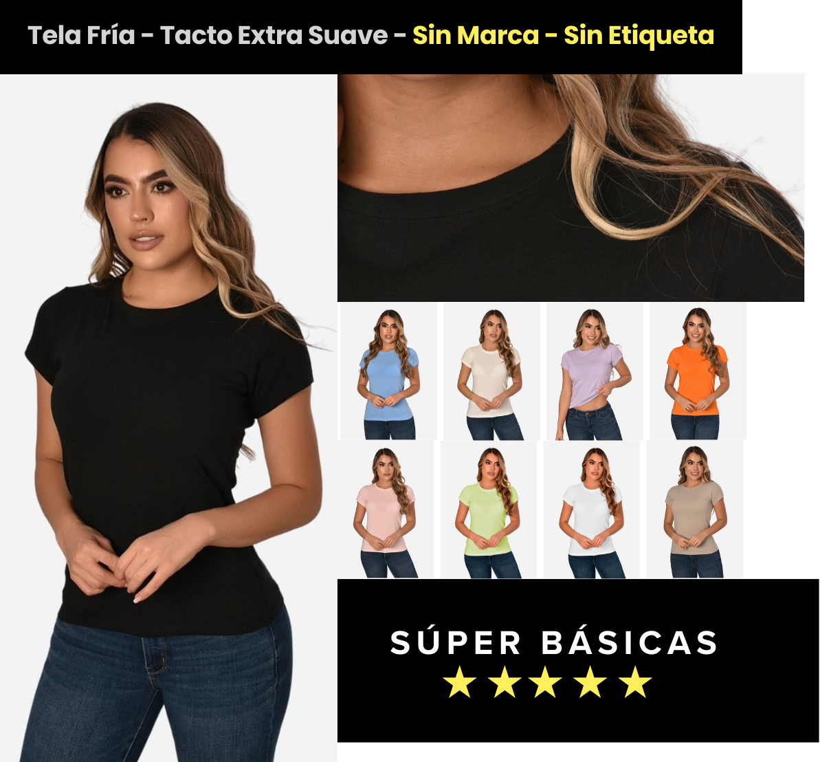Pack 70203 Tela Fria Dama