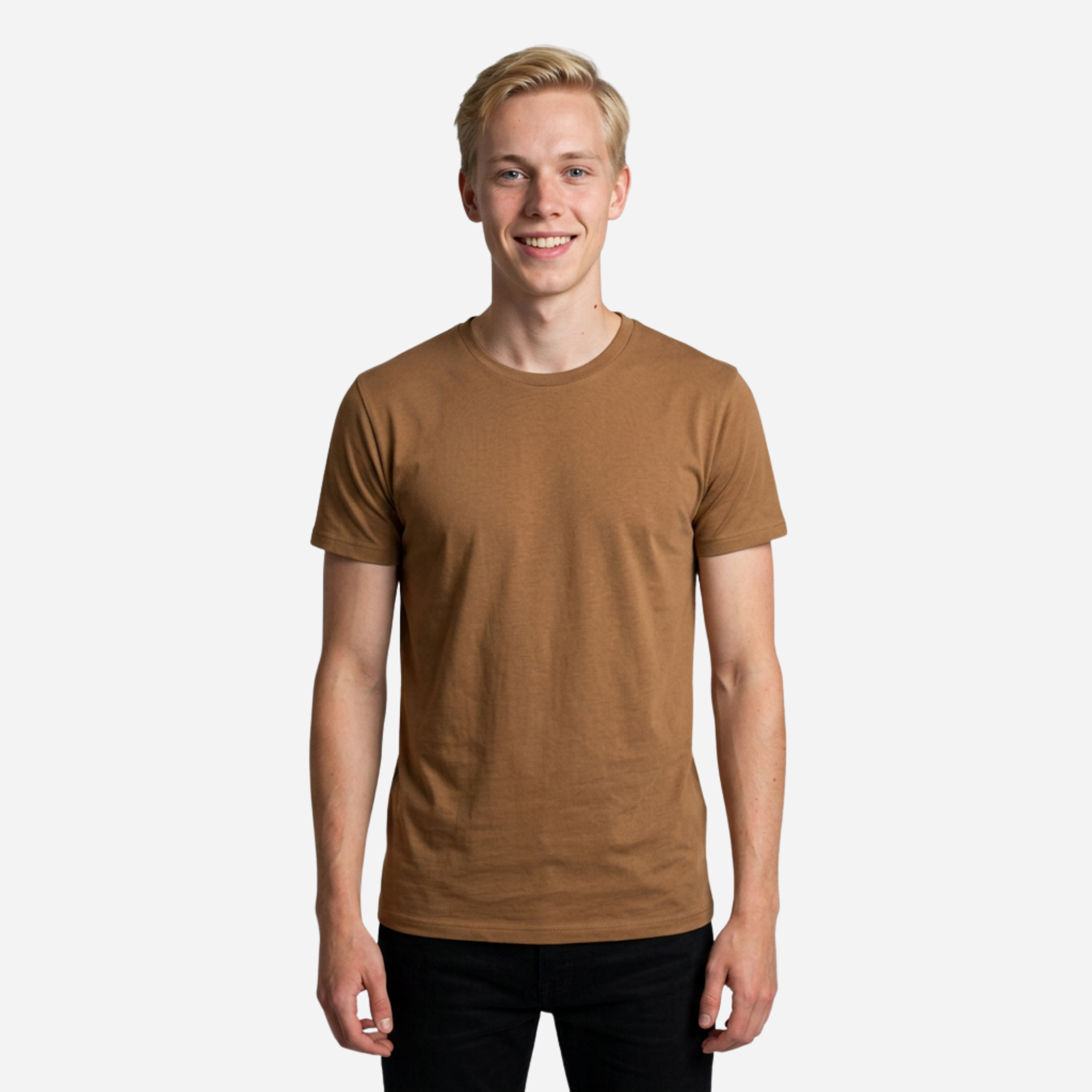 Camiseta Basica Slim Fit en Tela Fría Ref. 70141