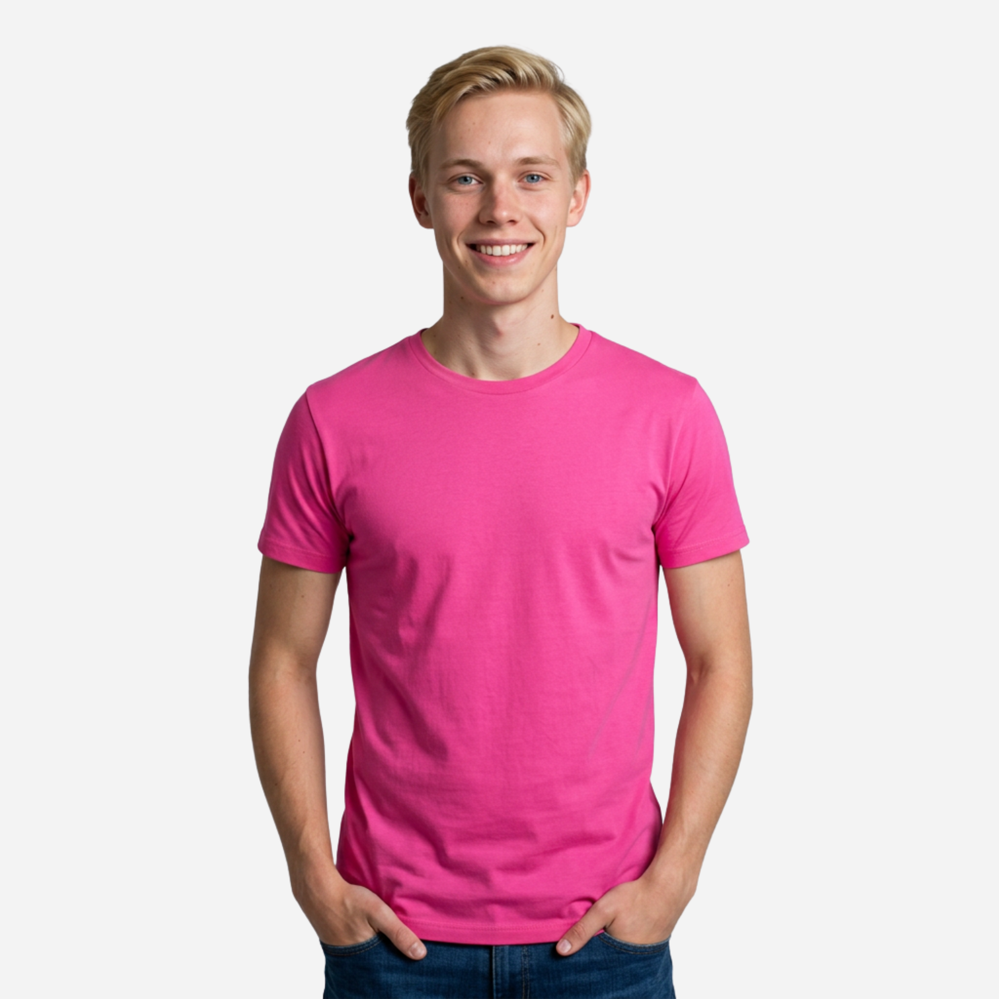 Camiseta Basica Slim Fit en Tela Fría Ref. 70141