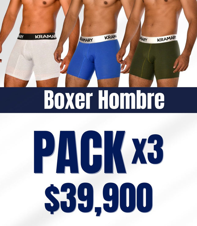 3 Pack Bóxer
