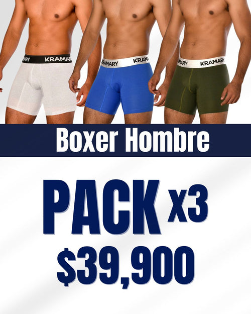 3 Pack Bóxer