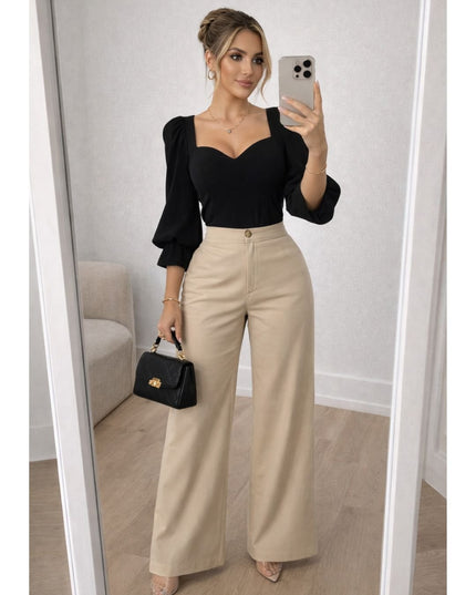 Black & Sand Elegance Set 🖤