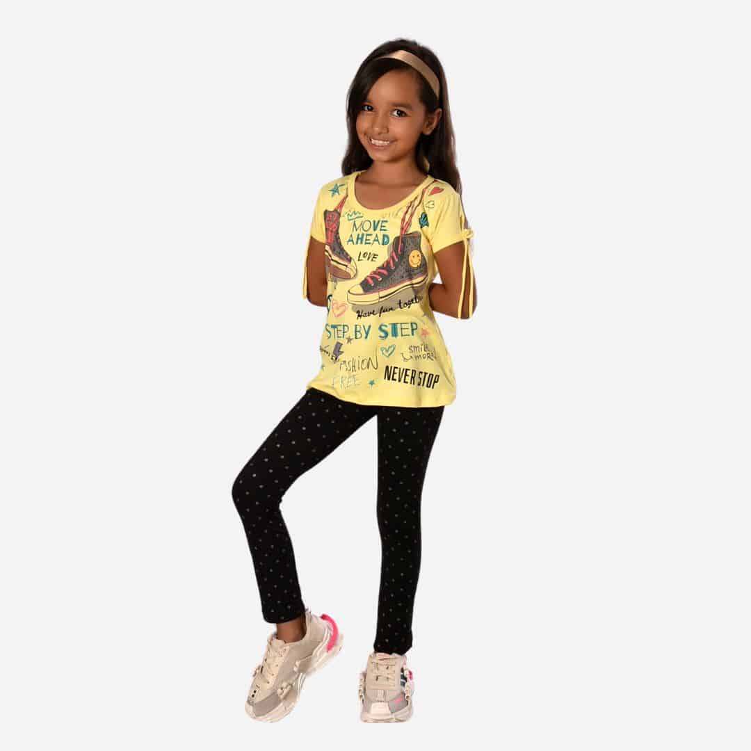 Conjunto de niña Blusa/Leggins Ref. 1751