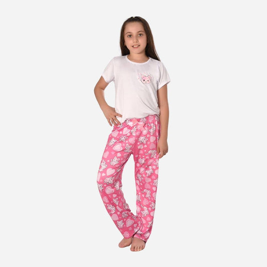 Pijama de Niña Blusa/Pantalón Ref. 521007