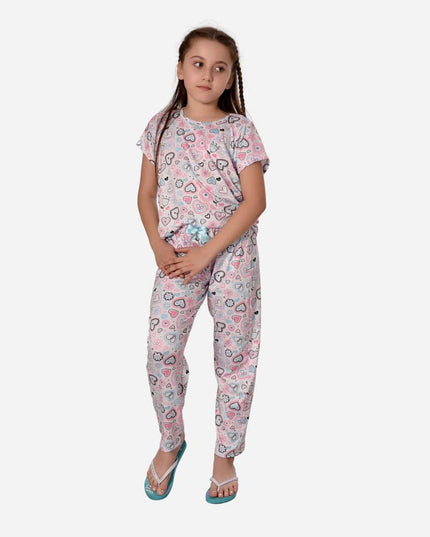 Pijama de Niña Blusa/Pantalón Ref. 521008