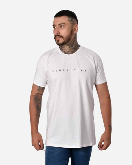 Camiseta Básica Slim Fit en Tela Fría con Estampado Ref. 70141-024