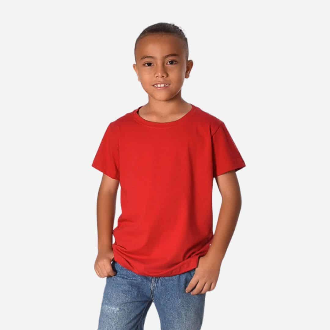 Camiseta Básica de Niño en Tela Fría Ref. 71112